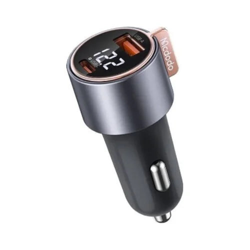 Mcdodo 75W USB Dual Car Charger with Voltage Display
