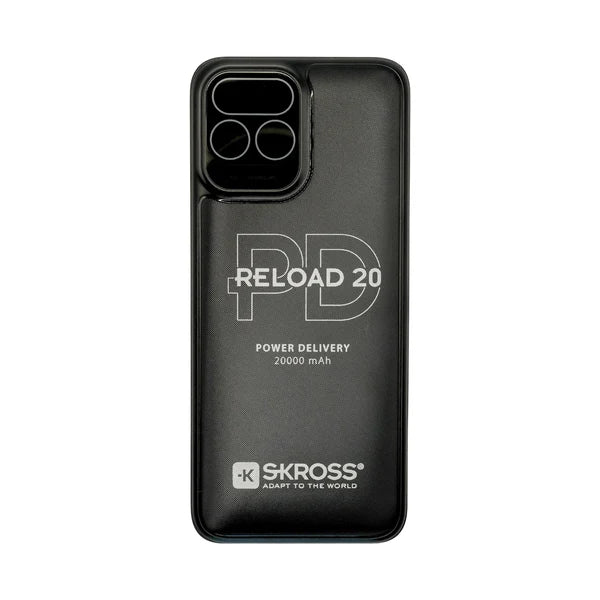 SKROSS RELOAD20HGF-PD 20000 mAh Power banks-PD-Black