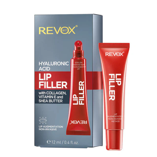 REVOX, hyaluronic acid lip filler with collagen, vitamine E and shea butter 12ML